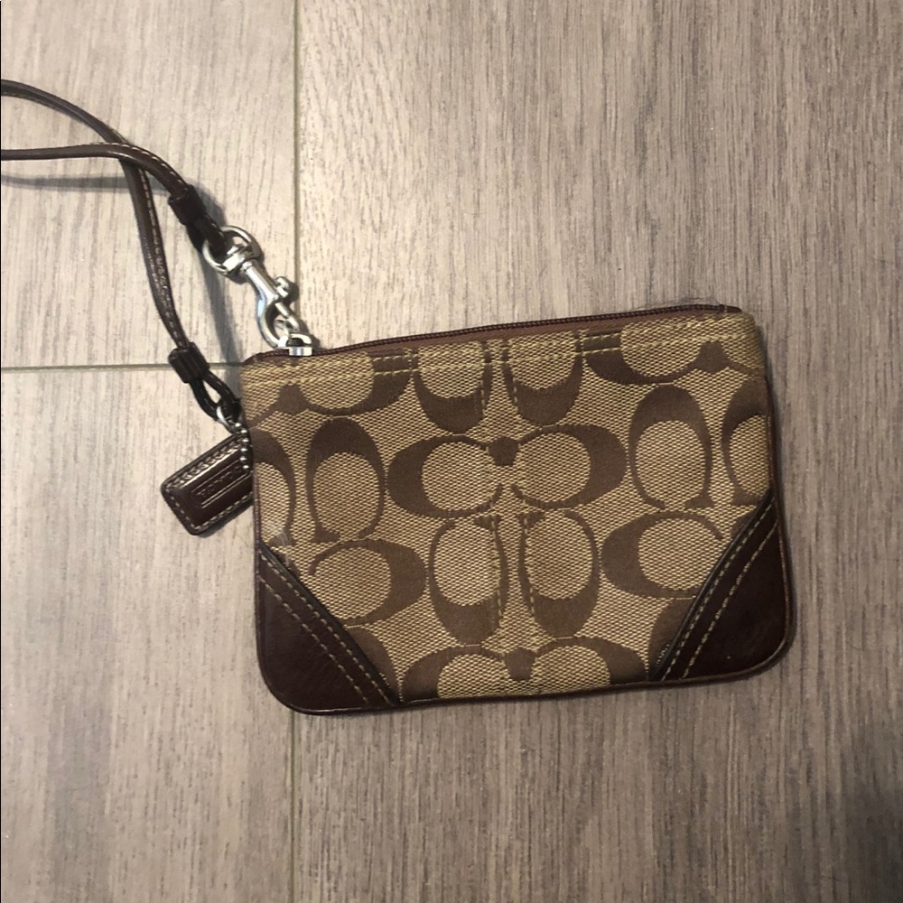 Coach wristlet